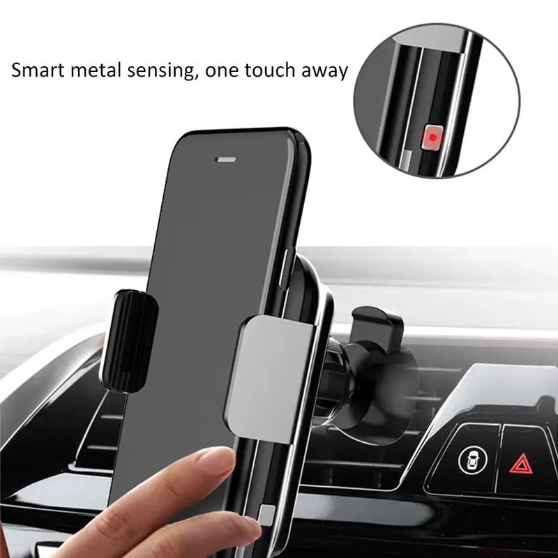 Автоматическая индукция автомобильный держатель телефона для iPhone X XS Max XR 10W QI