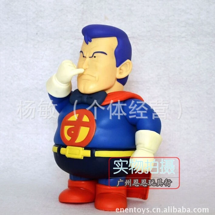 22 см Dr. Slump Arale аниме мультфильм обмануть Супермена Фигурки ПВХ Brinquedos Коллекция Цифры Игрушки для подарок на год