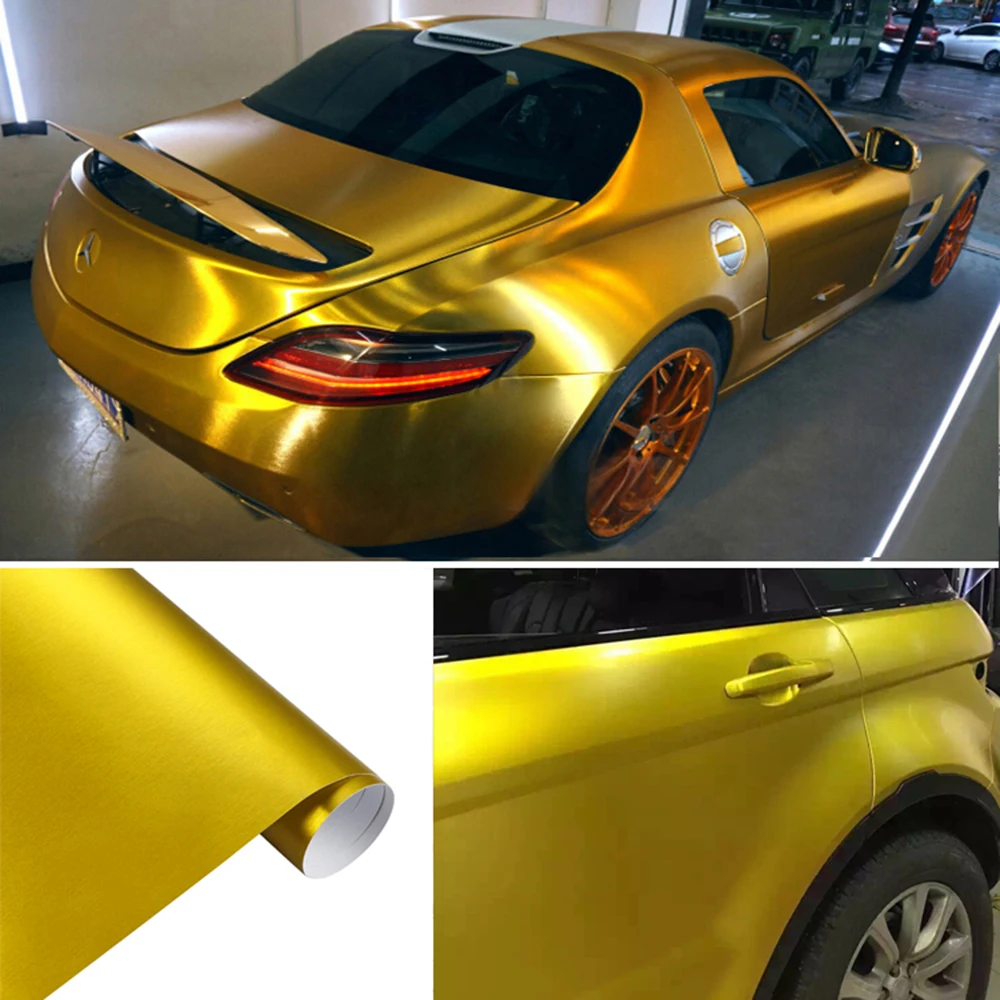 Матовая хромированная матовая виниловая пленка для стайлинга автомобиля
