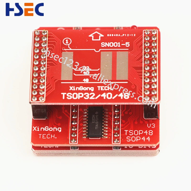 8 шт. V3 TSOP48/40/32 Разъем SOP44/56 адаптер XGecu TL866II плюс MiniPro TL866CS/Tl866 USB Универсальный программатор
