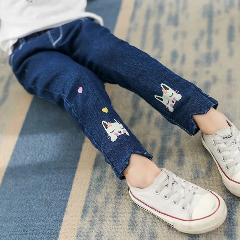 2018 Лидер продаж джинсы для мальчиков Одежда детей весенние джинсовые штаны От 2