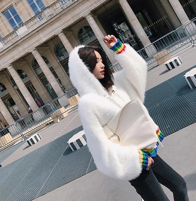 Новый женский теплый пушистый мягкий свитер пуловер | Женская одежда