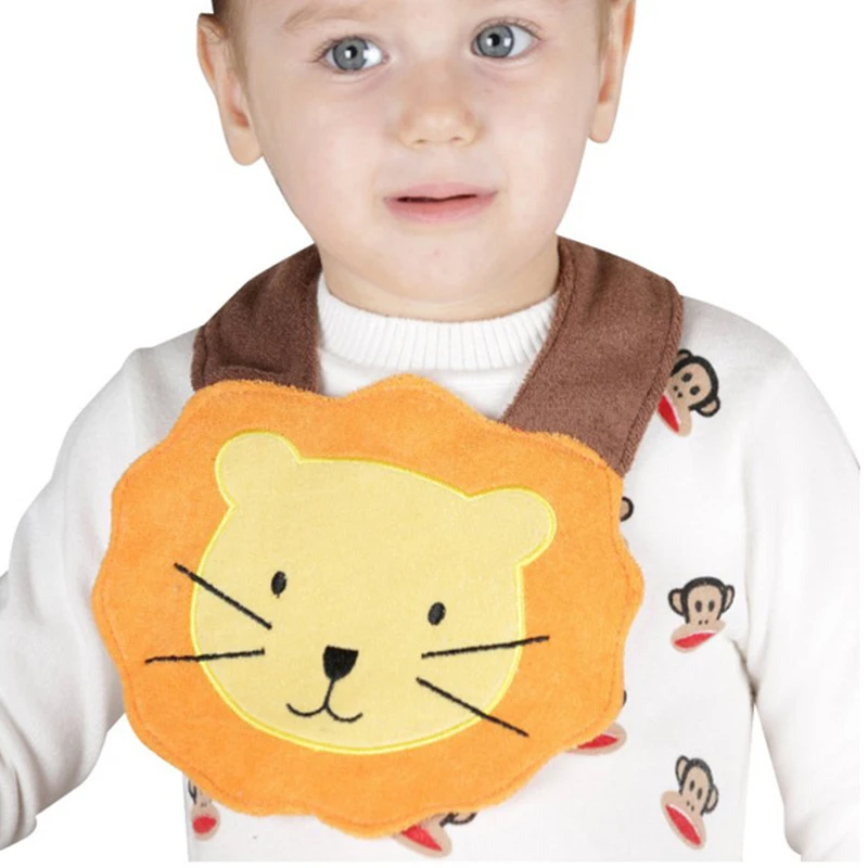 Детский нагрудник 3D Волшебная вышивка мультфильм красивый для малышей мальчиков