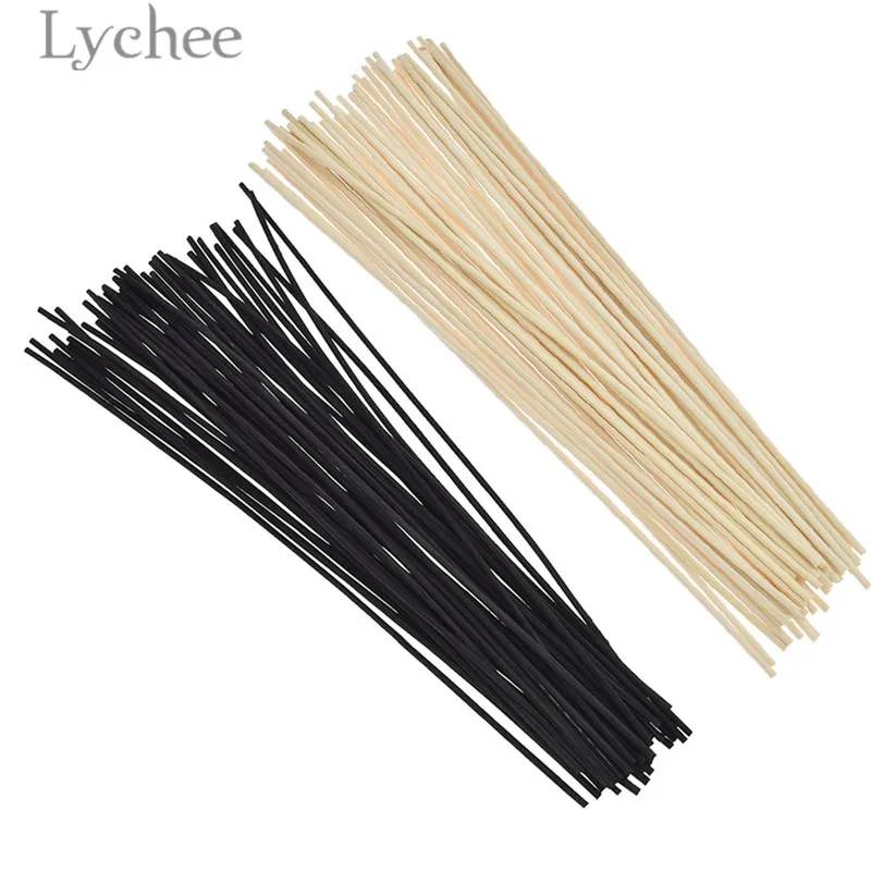 Личи 50 шт. ротанговое масло Reed Diffuser сменная палочка для ароматерапии украшение