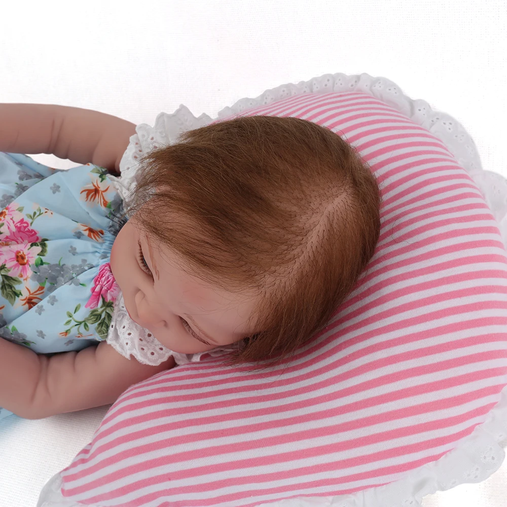 KAYDORA 22 дюйма 55 см полностью виниловая силиконовая кукла для новорожденных