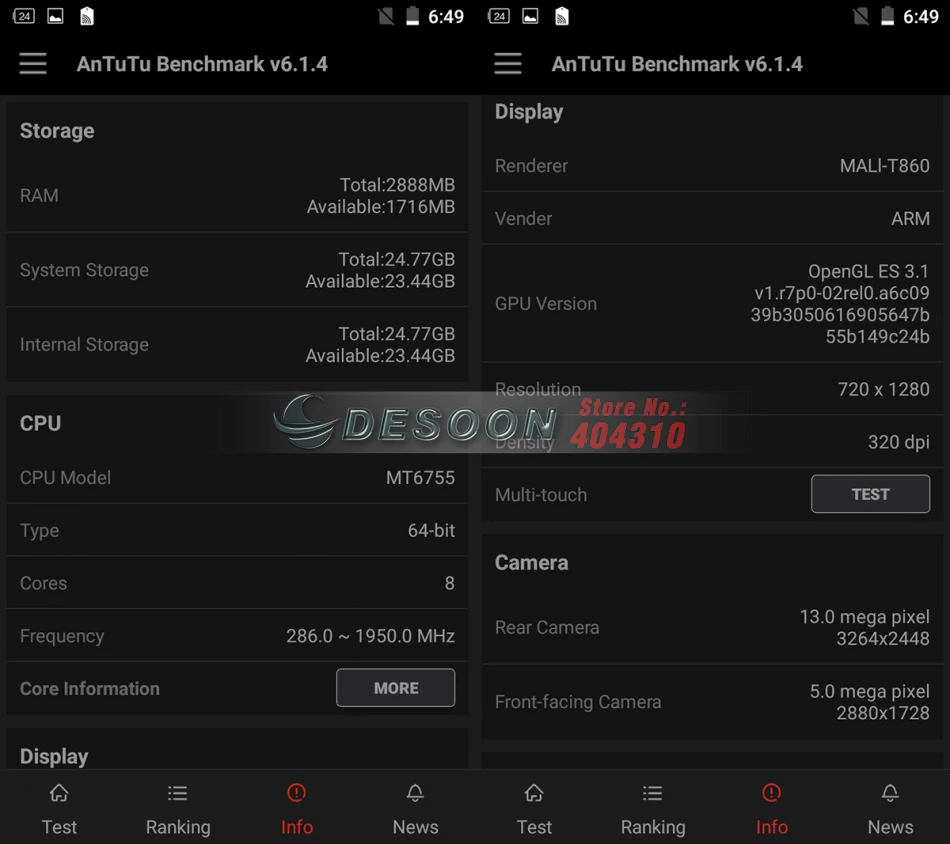 Blackview BV6000 мобильный телефон 4G LTE MTK6755 Восьмиядерный 2,0 ГГц 4," Android 6,0 3 ГБ+ 32 Гб 13 МП IP68 ГЛОНАСС