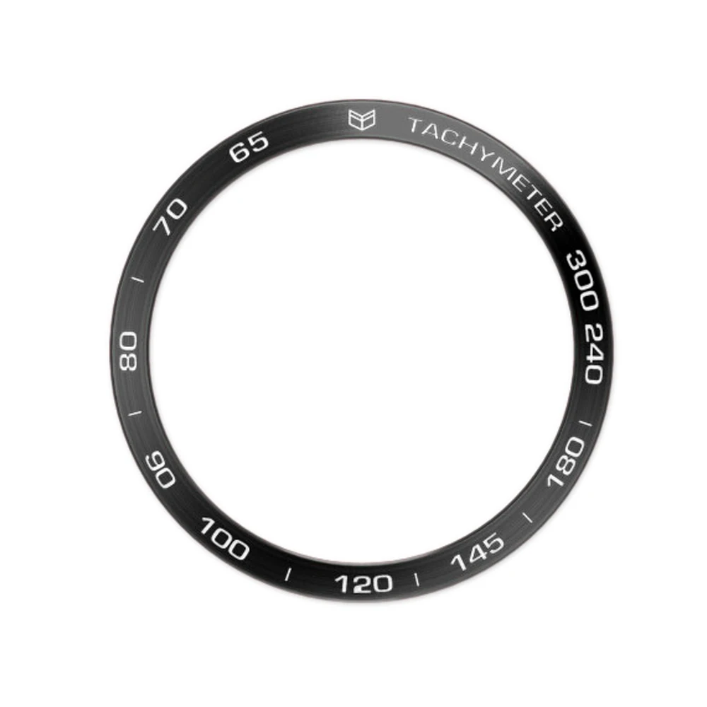 D black-white Металлический ободок для gear S3 Frontier/классический защитный ободок для samsung Galaxy Watch 46 мм чехол для часов аксессуары для ремешка - Цвет ремешка: D black-white