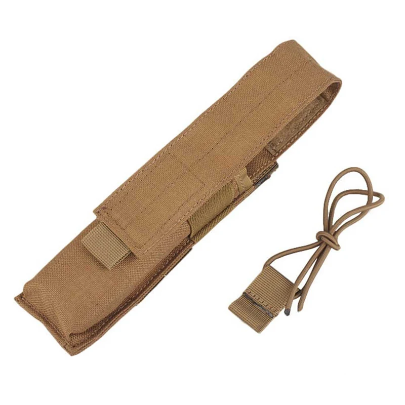 CB Emerson Tactical MOLLE EmersonGear Hunting Quick Access Single SMG Magazine Mag Pouch Holder Bag Carrier For MP5 / MP7 / KRISS - Цвет: CB