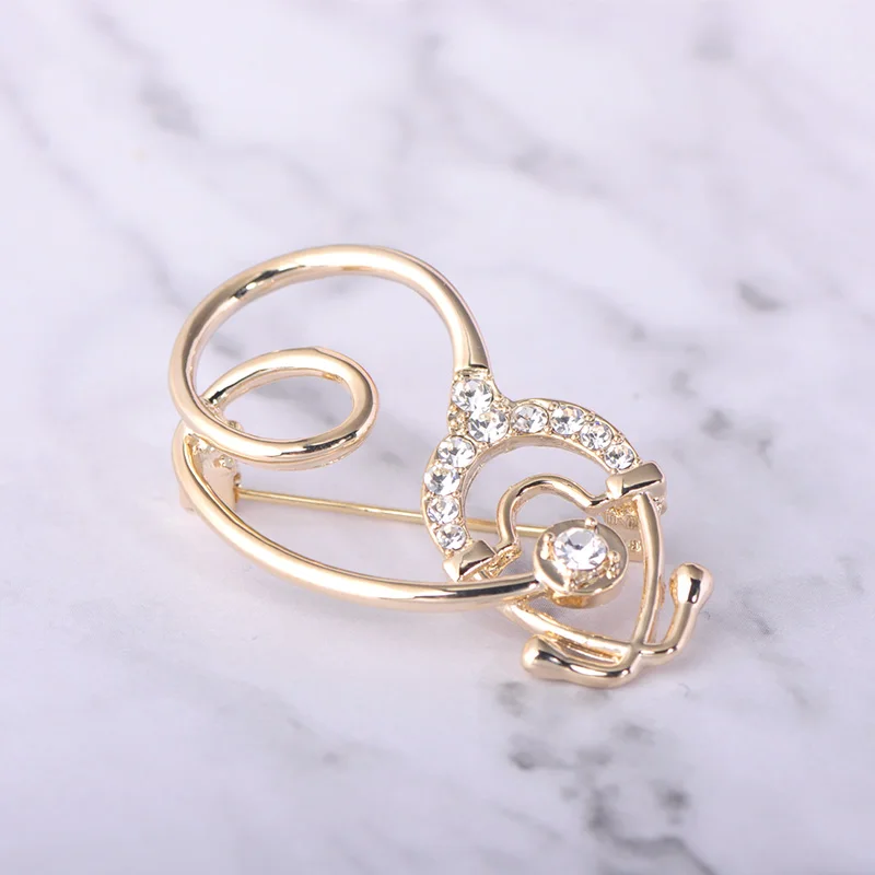 Медицинские принадлежности Funmor броши для стетоскопа эмалированные булавки