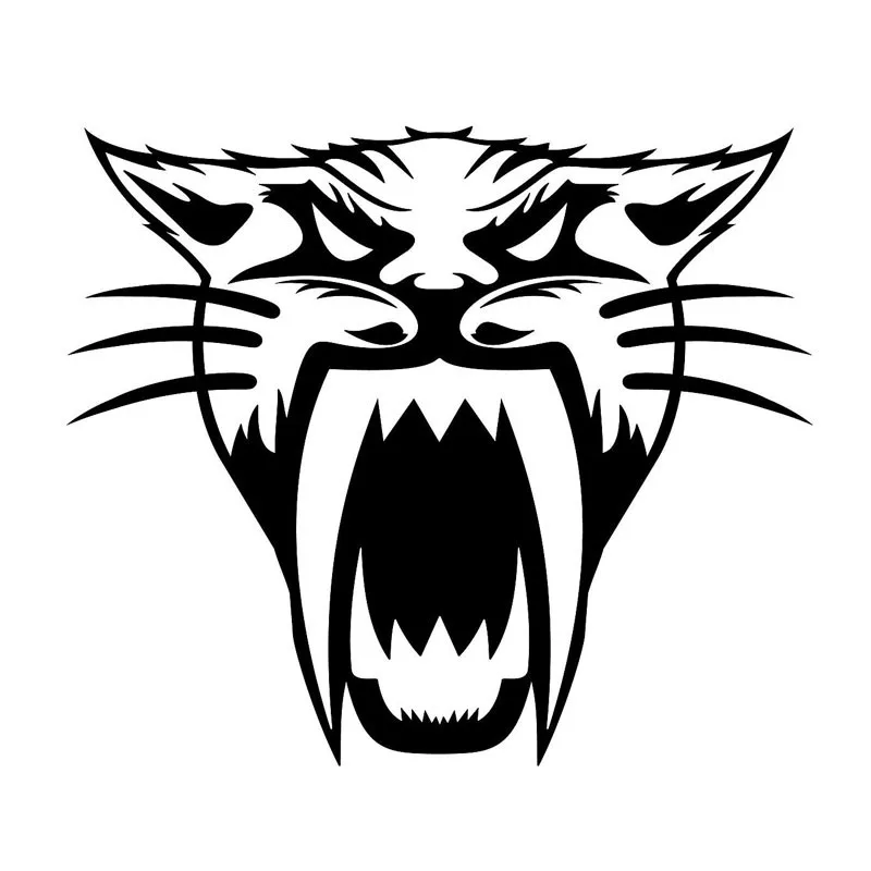 

15.2*13.1CM Arctic Cat Funny Cartoon Window Decoration Vinyl Decals Body Decoration Car Sticker
