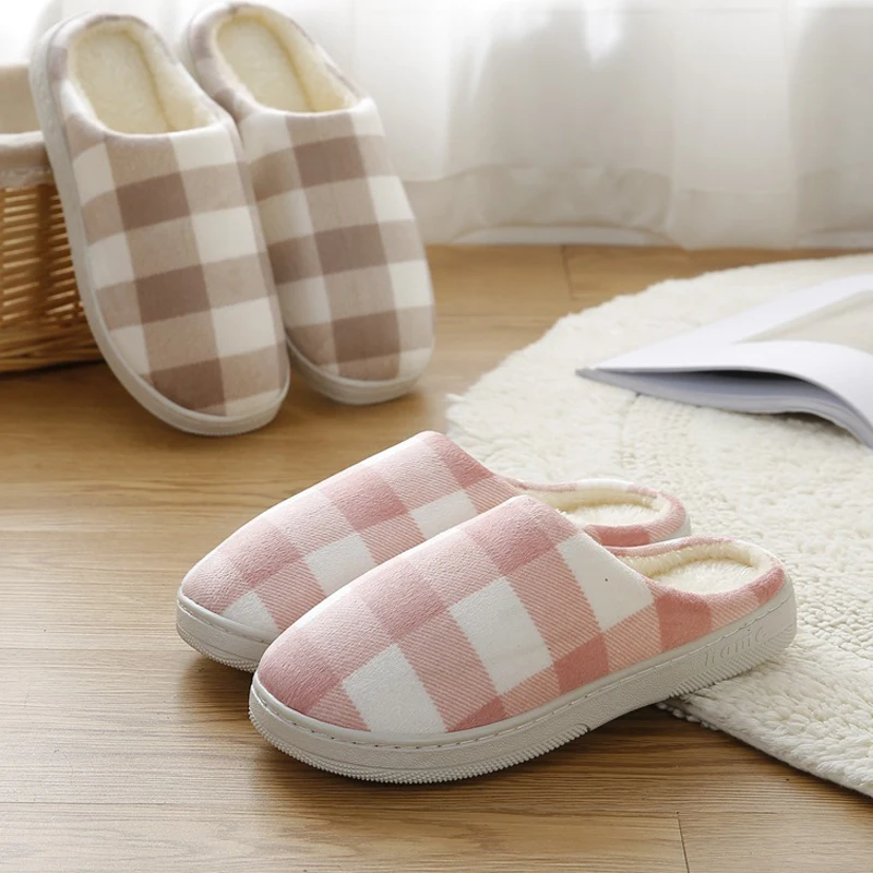 

Шлепанцы унисекс FONGIMIC, из хлопка, европейский размер 36-45, для осени и зимы, домашние тапочки