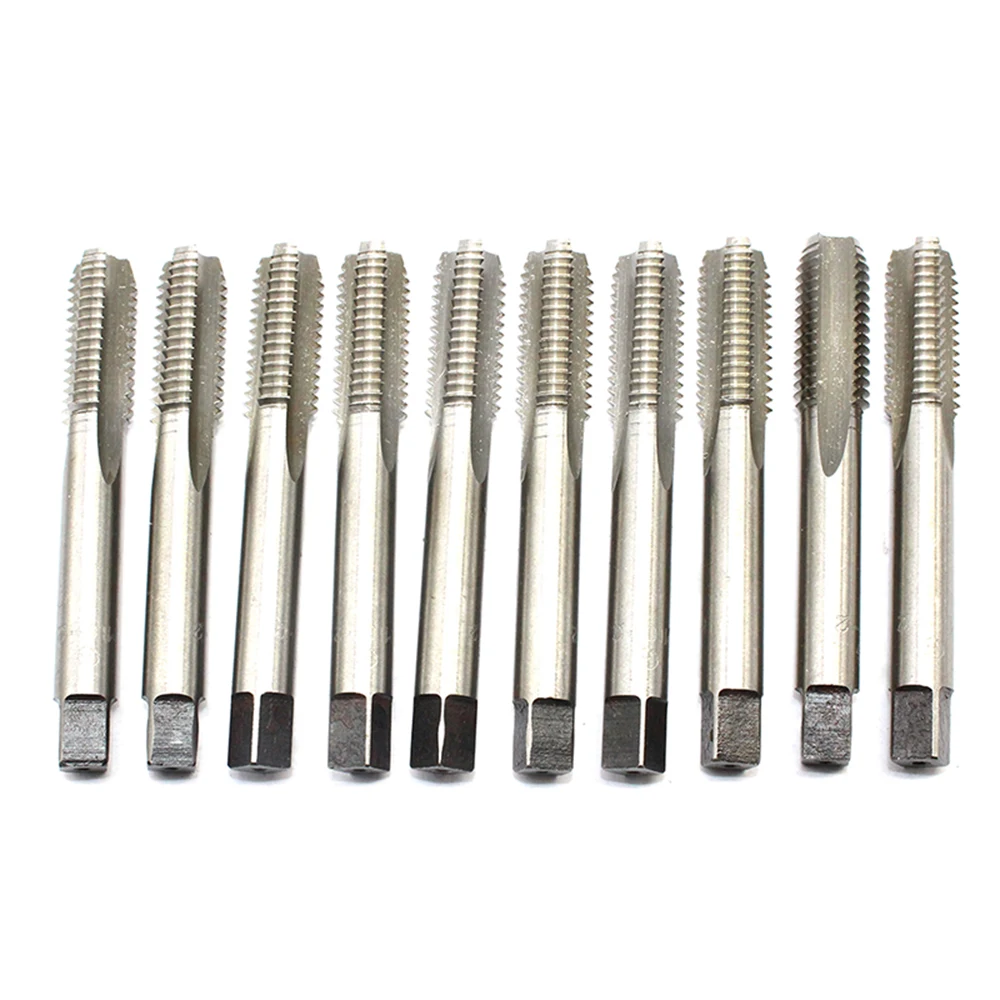 M11* 0,5 мм M12 x 0,5 мм 0,75 мм 1 мм 1,25 мм 1,5 мм 1,75 мм Метрическая HSS правая рука резьбовой кран инструменты для обработки