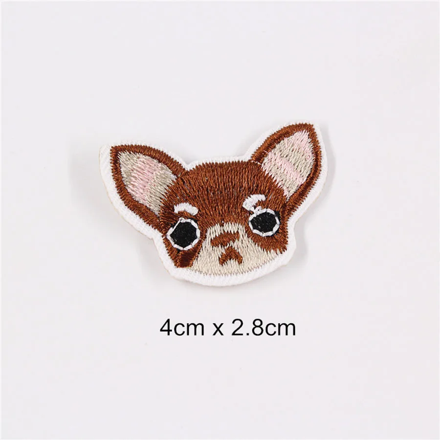 

Fabric Embroidered Dog Cartoon Patch Cap Clothes Stickers Bag Sew Iron On Applique DIY Apparel Sewing Clothing Accessories BU153