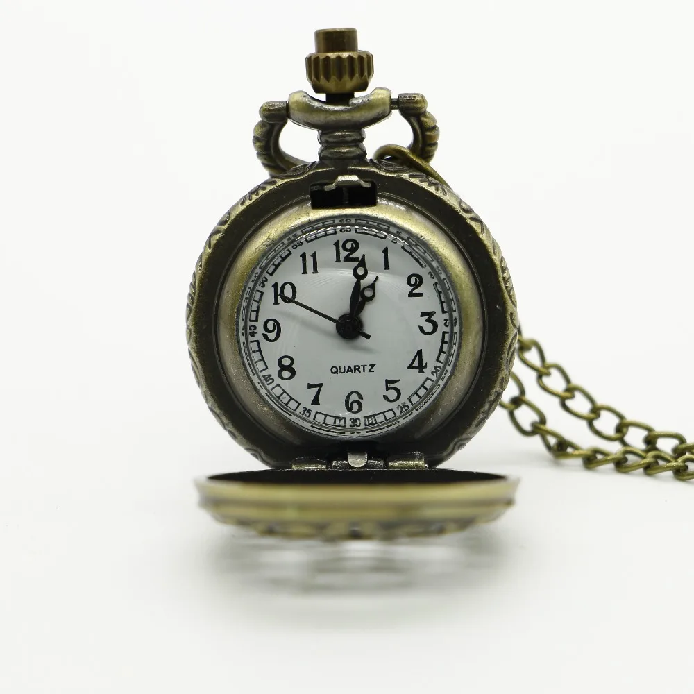 Бронзовый парусный Холст Лодка Корабль кварцевые карманные часы ожерелье кулон