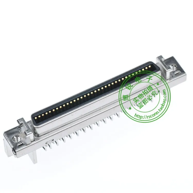 FOXCONN SCSI разъем женский конец паз 68PIN 90-градусная модель QB11343-BH91-4F | Обустройство