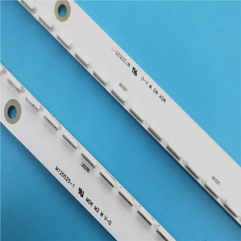 Новая светодиодная лента для подсветки 2 шт./компл. 56LED 500 мм Samsung UA40ES6100J UE40ES5500 2012SVS40