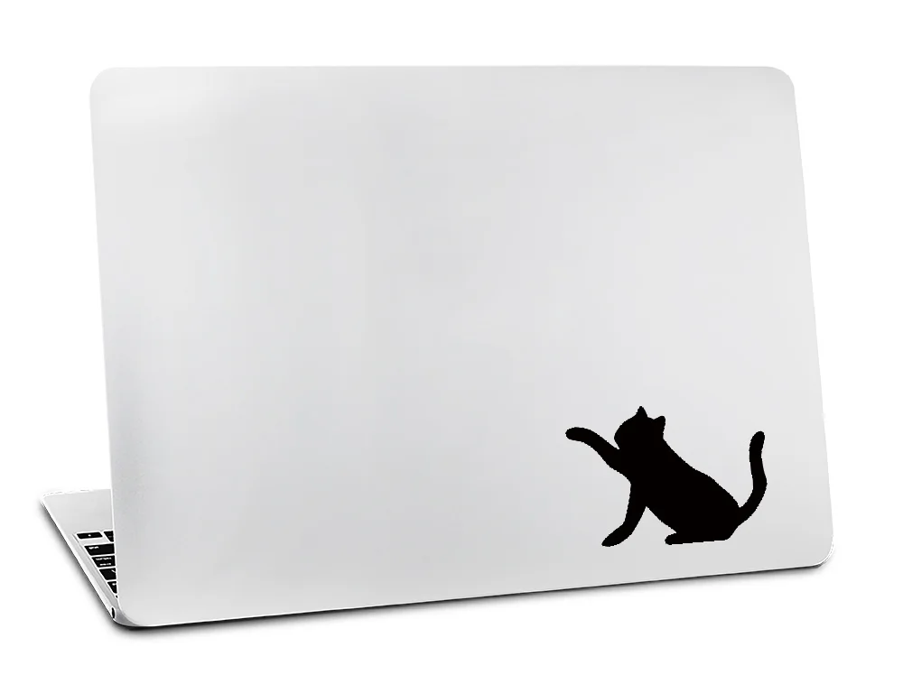 Виниловая наклейка для apple macbook air, 11, 13 дюймов, для Mac Pro, retina, 13, 15, чехол, светящаяся черная наклейка, кошка, обезьяна, волк, сенсорный - Цвет: A3044