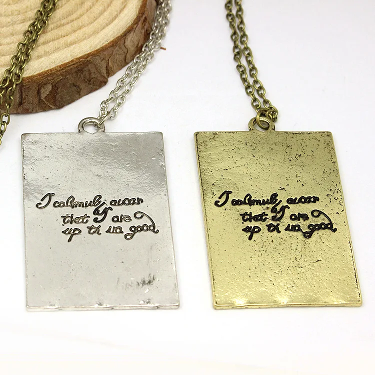 Карта мародеров Я торжественно уверяю что не выгодное ожерелье с узором подарок