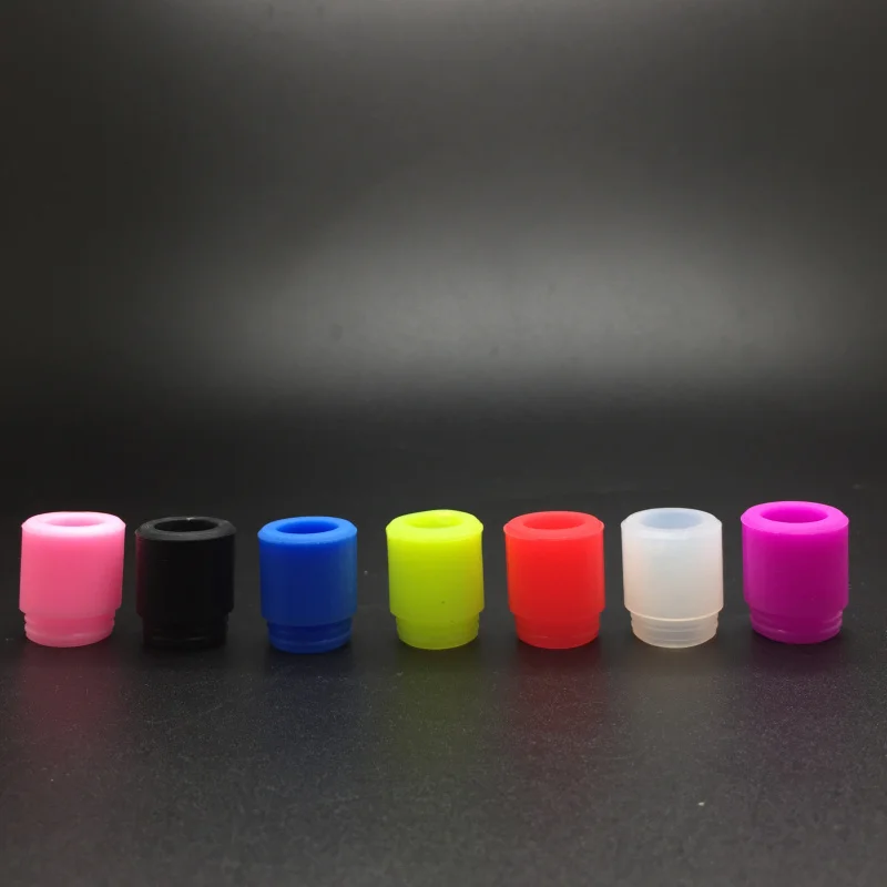 1000 шт. 810 капельные наконечники Крышка для мундштук индивидуально кремниевые