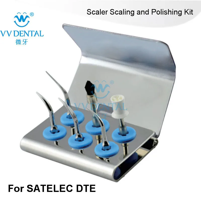 Набор из 5 шт. для чистки зубов и накипи полировки отбеливания совместим с SATELEC