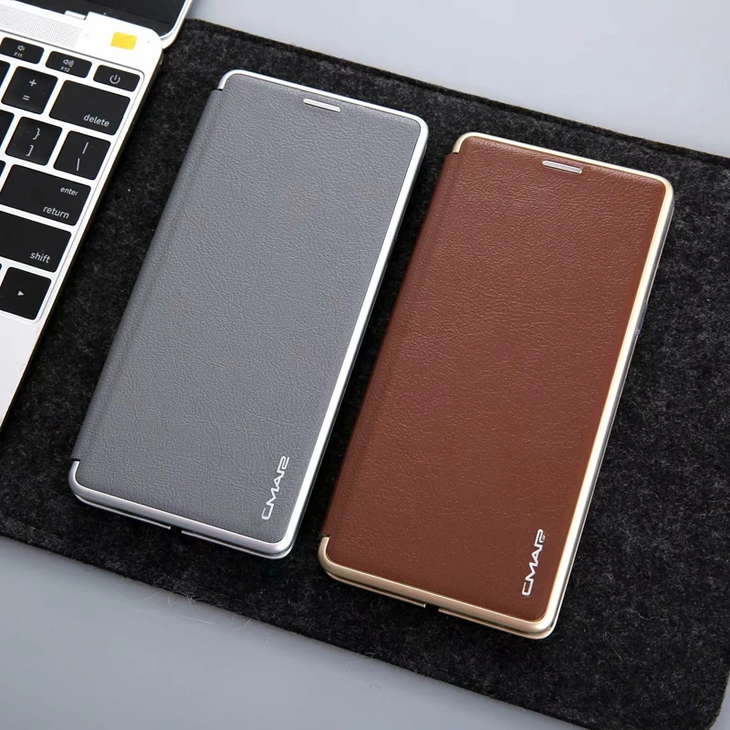 Note 9 кожаный чехол бумажник из искусственной кожи с магнитной откидной крышкой