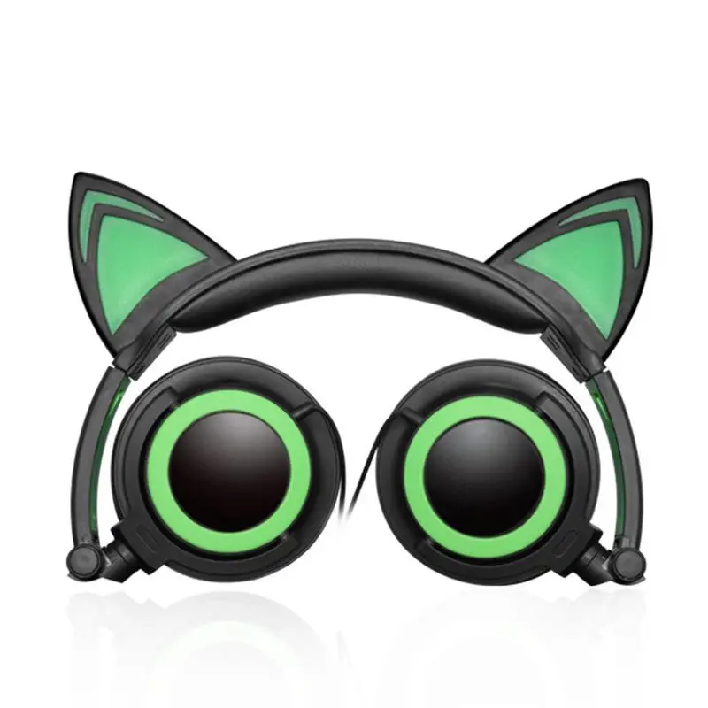 Модные наушники и для девочек студентов СВЕТОДИОДНАЯ головная повязка с