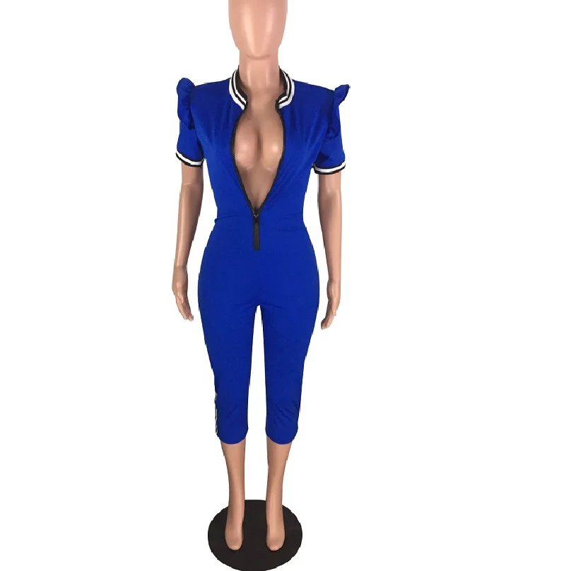 One Piece Woman Rompers Fashion 2018 Summer Overalls Wide Leg Casual Loose Playsuits Long Jumpsuit For Women Party Tops | Женская одежда