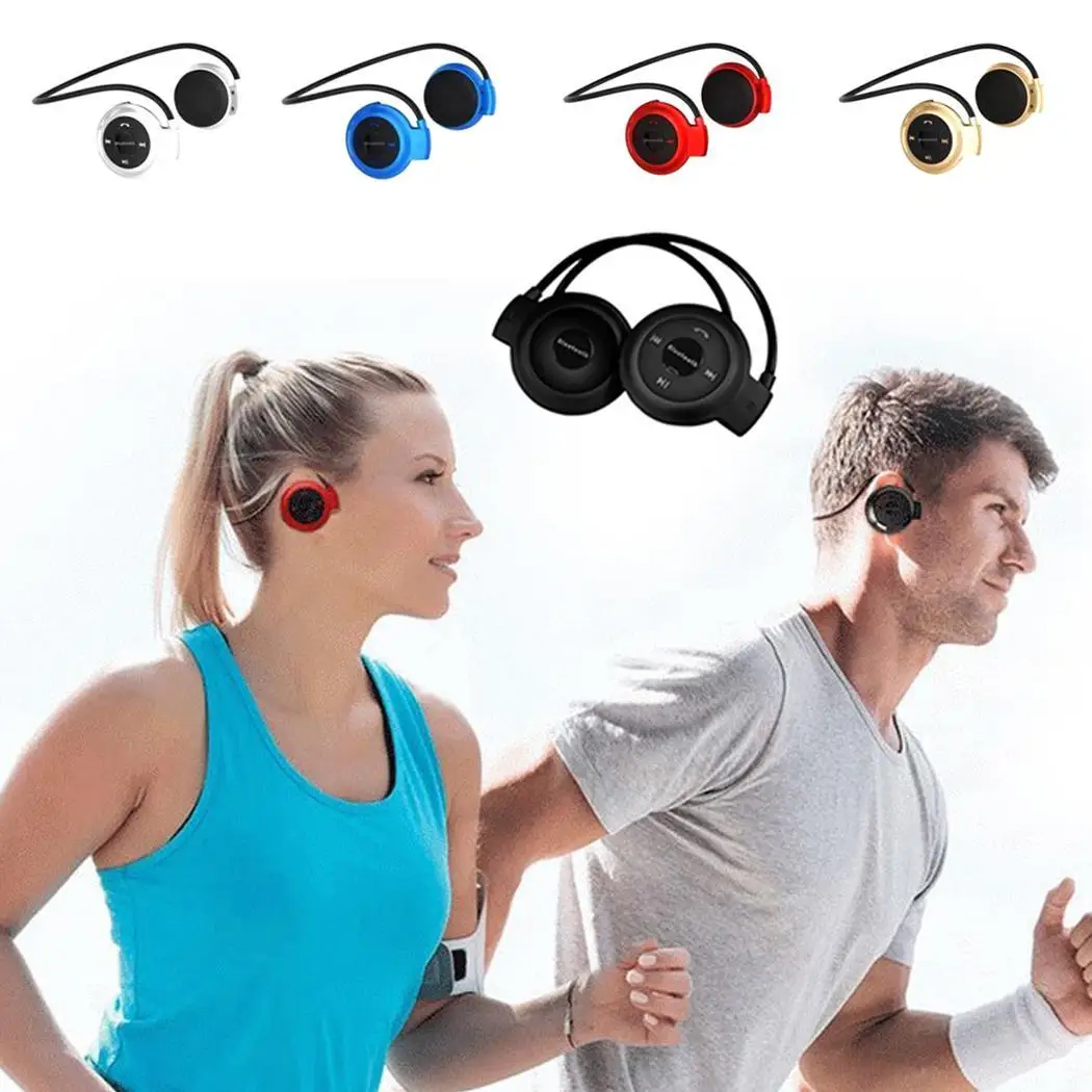 Спортивная bluetooth гарнитура беспроводная с поддержкой FM/TF карт около 2 3 часов&gt 85db