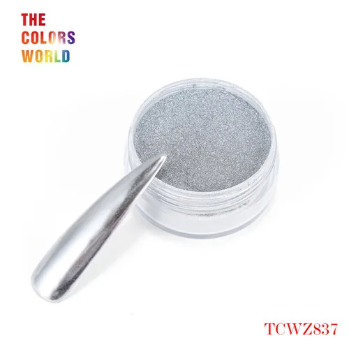 TCT-239 зеркальный порошковый эффект хромированные ногти пигментный Гель-лак дизайн ногтей маникюр украшение тени для век макияж хна тату сделай сам - Цвет: TCWZ837   5g