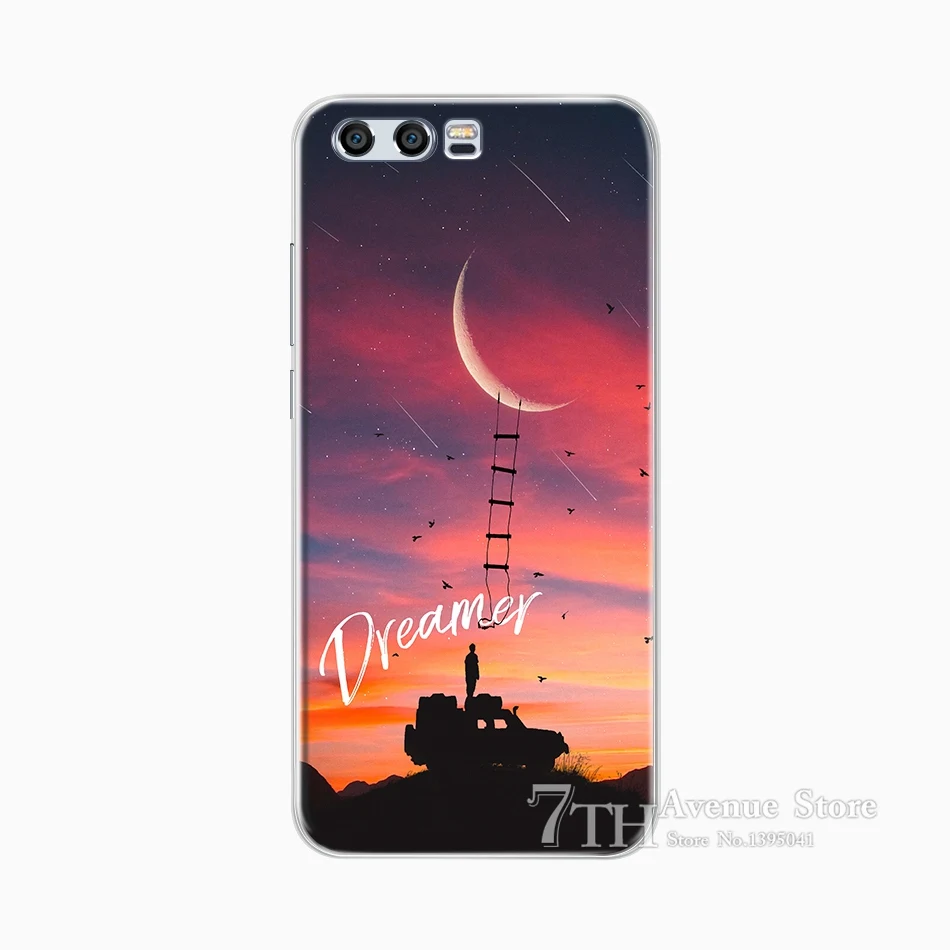 Чехол для Huawei Honor 9 чехол Lite Мягкий Силиконовый ТПУ телефона задняя крышка Honor9