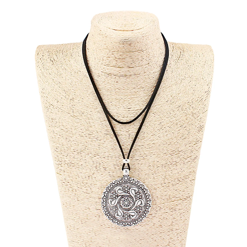 1 шт. винтажный цветок мандаринка утка играть кулон длинный из искусственной