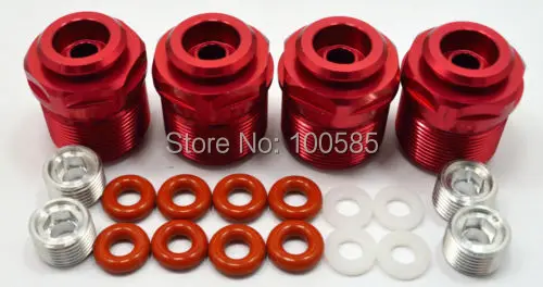 Противоударные детали из сплава 7076 4 шт./компл. с уплотнениями для детской шкалы 1/5