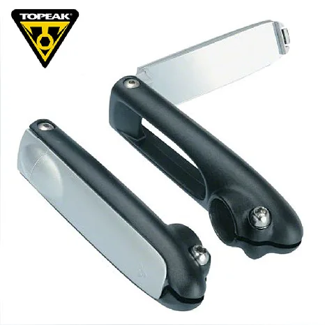 TOPEAK TBM001 каленый брусок конец со встроенным зеркалом велосипед аксессуары небольшой вспомогательный Руль Зеркало заднего вида 2 шт./пара цена