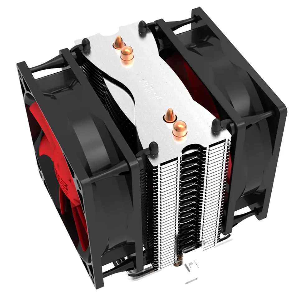 PC Cooler (Red Ocean Mini Plus)Computer CPU Heatpipe 80mm PWM Cooling Fan For Socket 754/939/AM2/AM2+/AM3/FM1/LGA775 | Компьютеры и