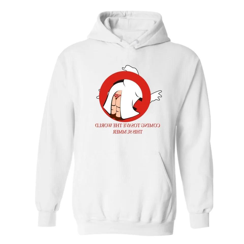 Hot Sale Ghostbusters Hoodie Men/Women Fashion Casual Loose Black Sweatshirt Print Ghost busters Hip Hop Hoodie Streetwear