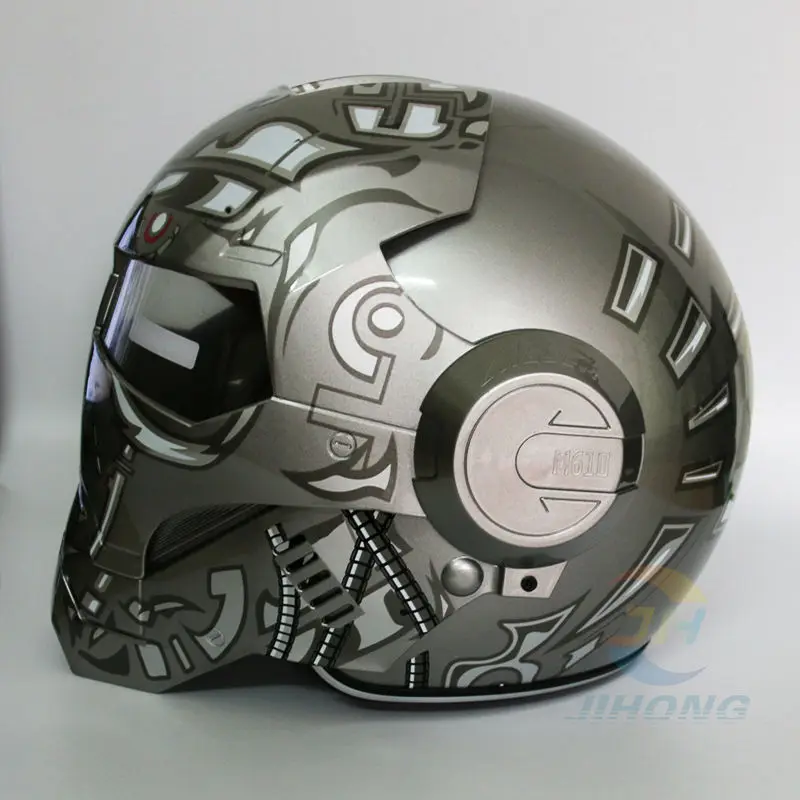 ABS Terminator MASEI IRONMAN железный человек мотошлем мотоциклетный велосипедный шлем