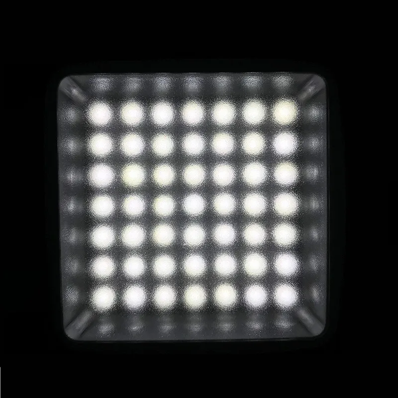 Ulanzi регулируемый портативный мини 49 светодиодный s камера видео свет затемнения