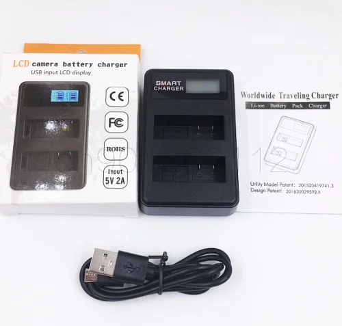 Зарядное устройство USB с ЖК-дисплеем для Nikon D5500 D5100 D5200 D300 D3200 D3100 P7100 P7000 |