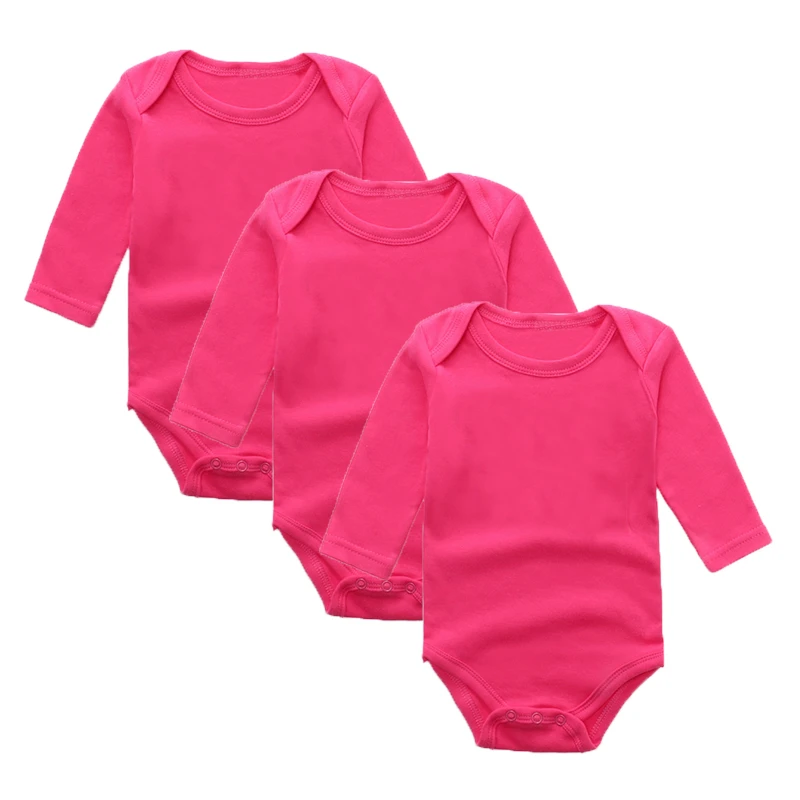 3 шт./лот детские комбинезоны осенняя одежда для маленьких мальчиков хлопковая