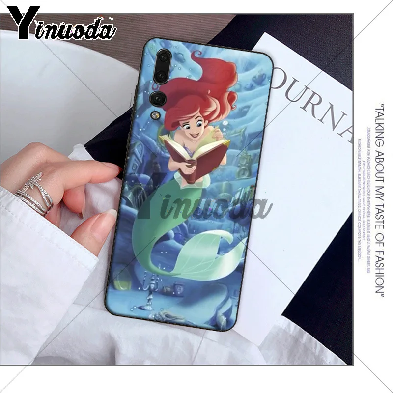 Чехол для телефона Yinuoda Princess Ariel Little Mermaid snow Huawei P10 plus 20 pro P20 lite mate9 10 honor view10 |