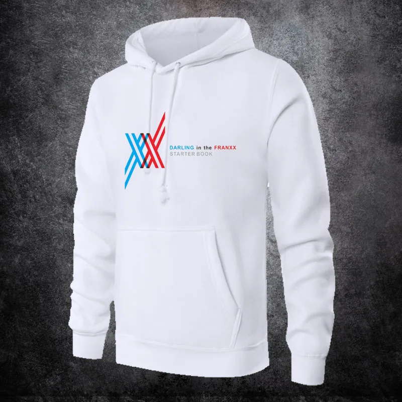 Anime! DARLING in the FRANXX Hoodie Cosplay Costume Autumn Winter Fashion Leisure Fleece Unisex Sweater Free Shipping | Тематическая