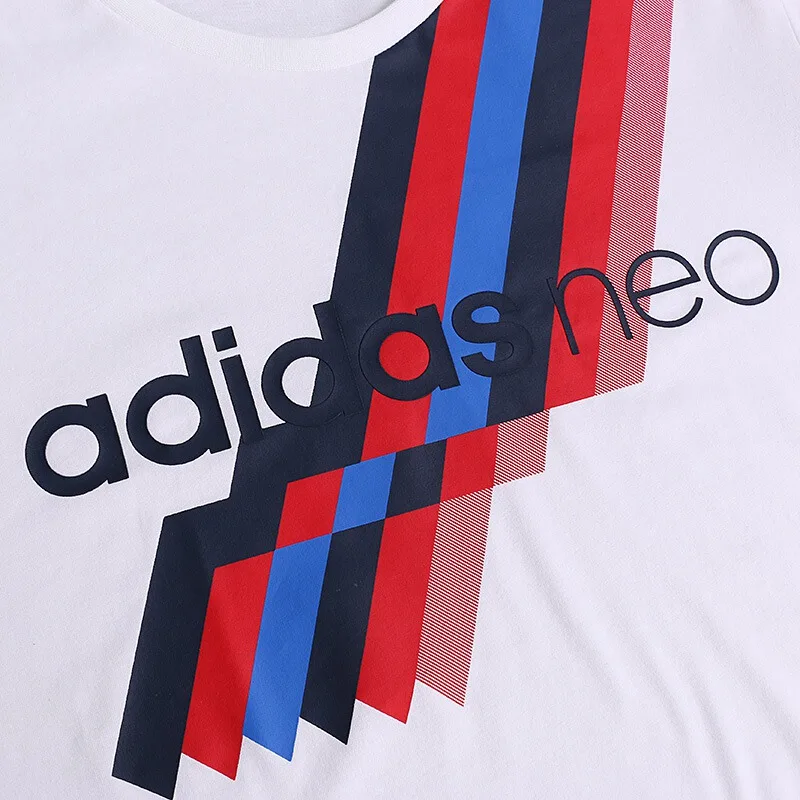 Новое поступление оригинальных мужских футболок Adidas NEO Label FAV спортивная одежда с