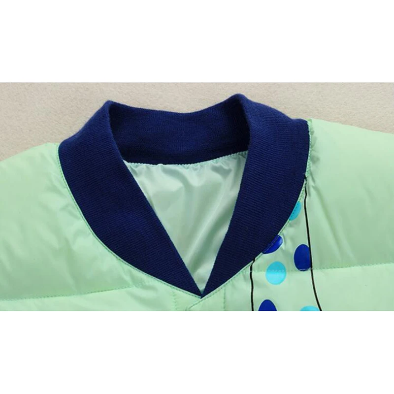 Одежда для маленьких мальчиков Детский Зимний теплый пиджак из хлопка верхняя