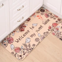cute welcome floor mats animal cat printed bathroom kitchen carpets doormats cat for living room anti slip tapete free shipping