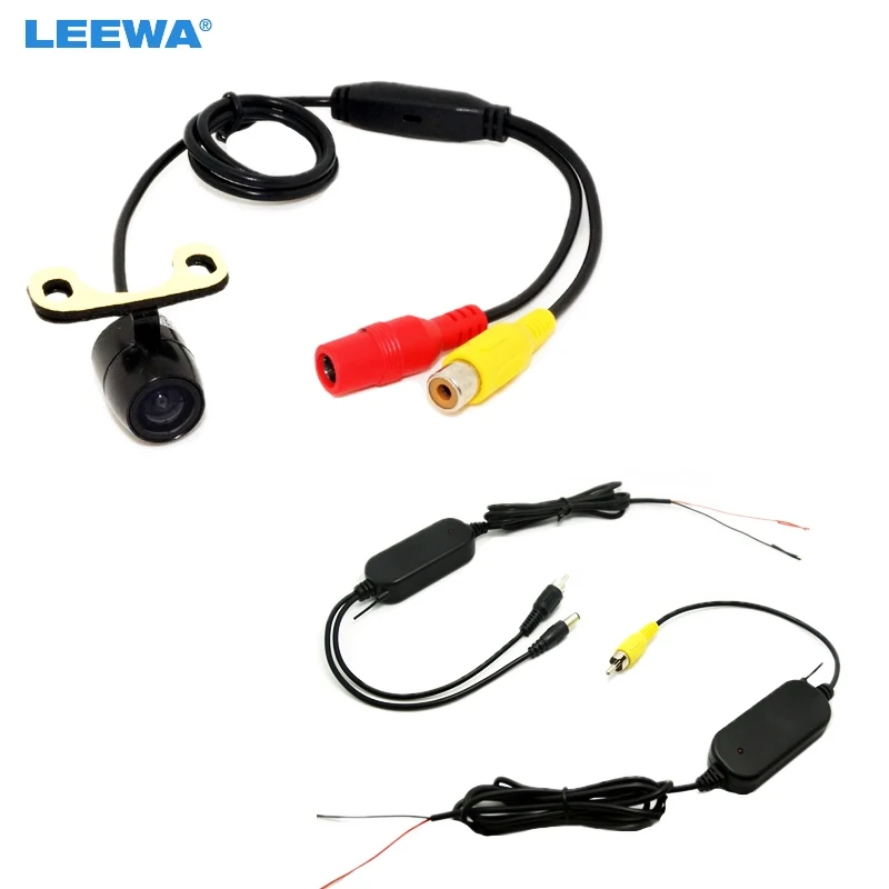 Беспроводной видеопередатчик LEEWA 2 4 ГГц с RCA модулем + CCD широкоугольная 170