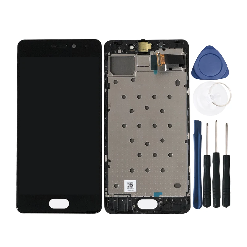 Протестированный M& Sen для 5,2 ''Meizu Pro 7 M792H M792Q AMOLED ЖК-дисплей с рамкой+ сенсорная панель дигитайзер для Meizu Pro7 рамка