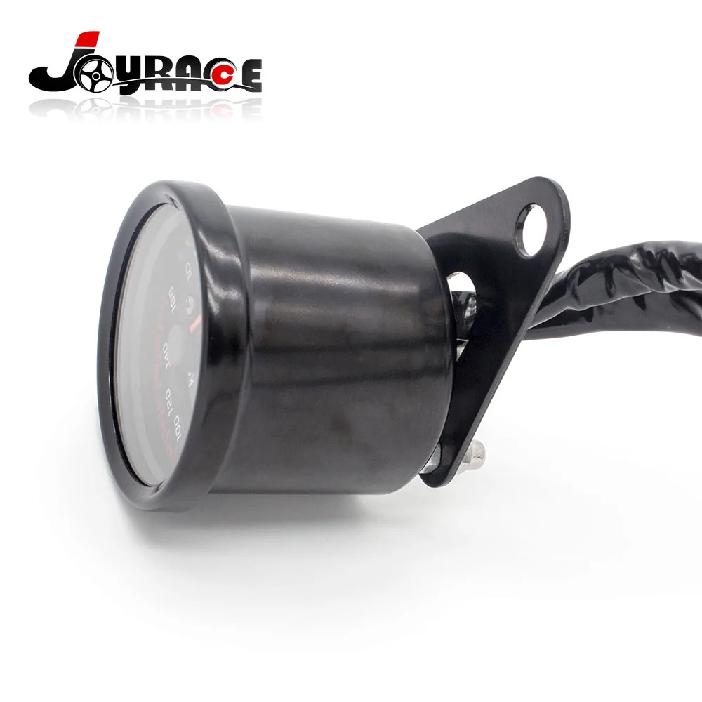 Мотоцикл двойной одометр KMH Спидометр с светодиодный подсветкой сигнала|gauge