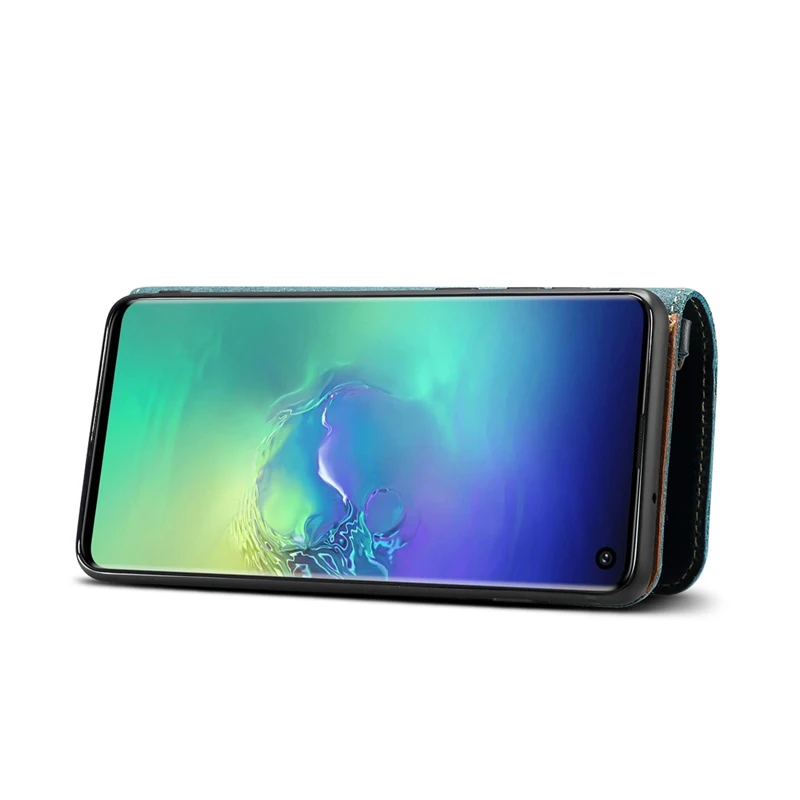 Для samsung S10 S10E чехол для телефона Ретро масло воск Воловья кожа ремешок флип бумажник карта чехол для samsung Galaxy S10 Plus