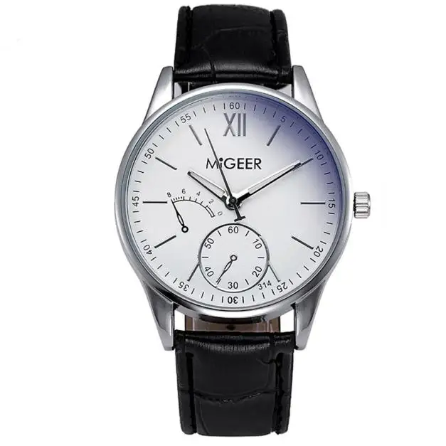 

Leather Mens Watches Blue Ray Men Wrist Watch 2019 Mens Watches Top Brand Luxury Casual Watch Clock 0613