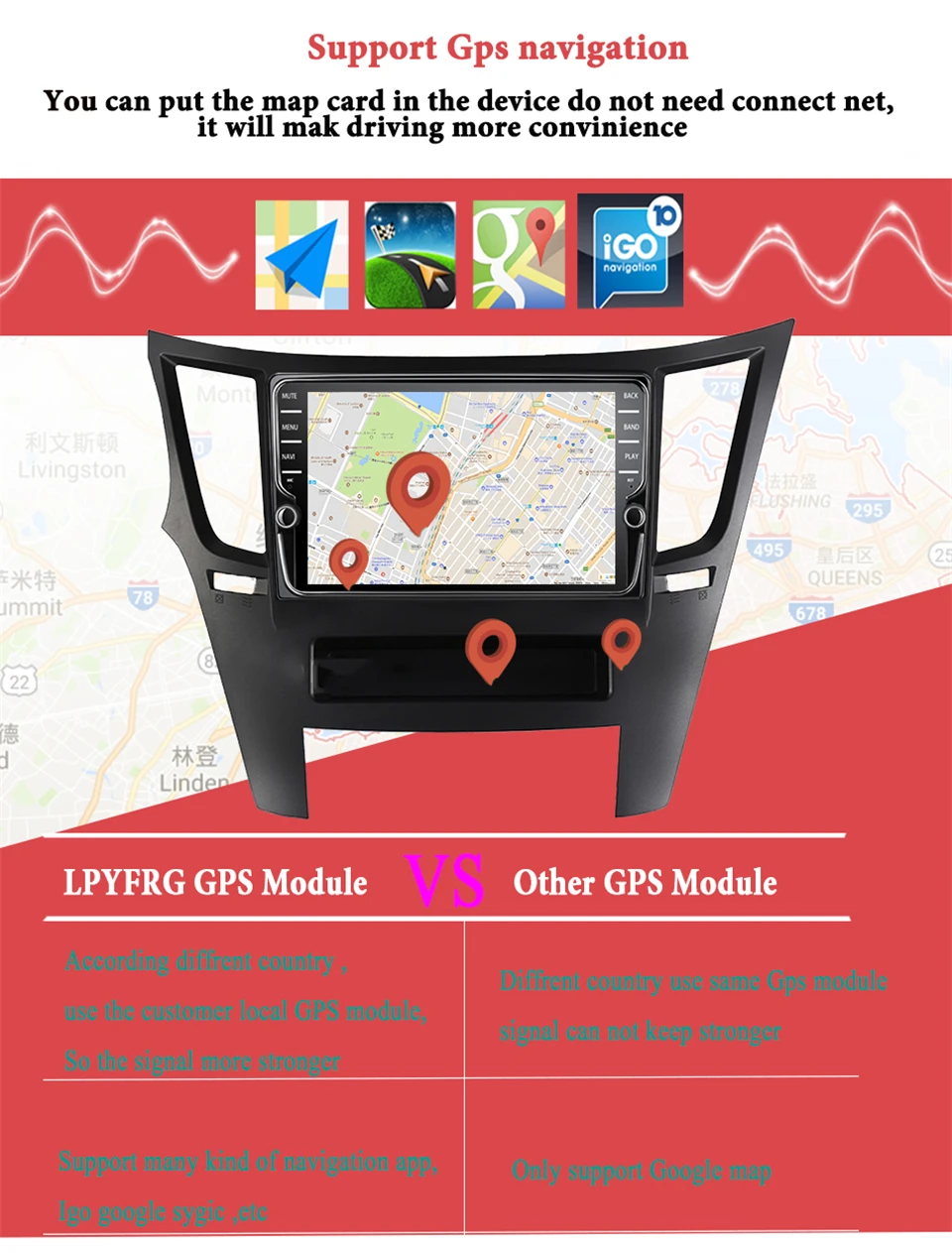 " Восьмиядерный 4G Android 9,1 64GB DSP автомобильный dvd-плеер радио gps ГЛОНАСС навигация для Subaru Outback Legacy 2009- RGB Carplay